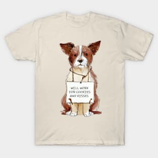 Cookies & Kisses Terrier T-Shirt